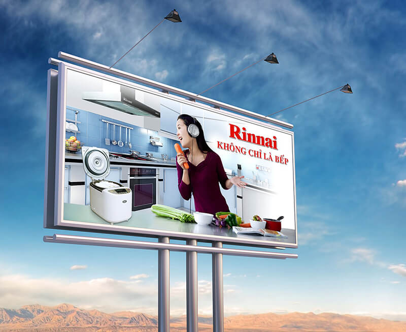 Billboard quảng cáo 2 mặt